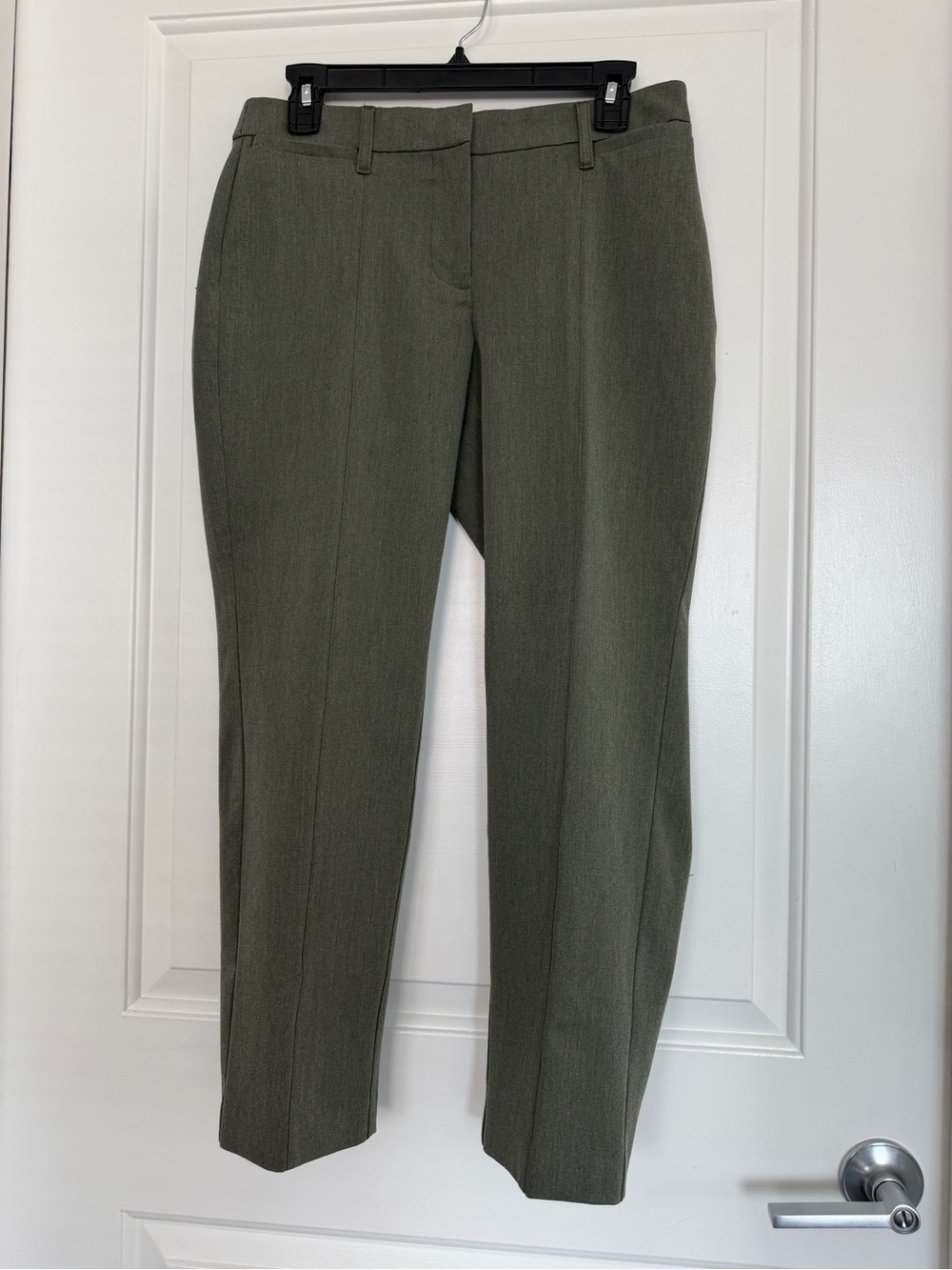 J. Jill Essential Stretch Twill Pants Moss Heather 6 Petite NWT